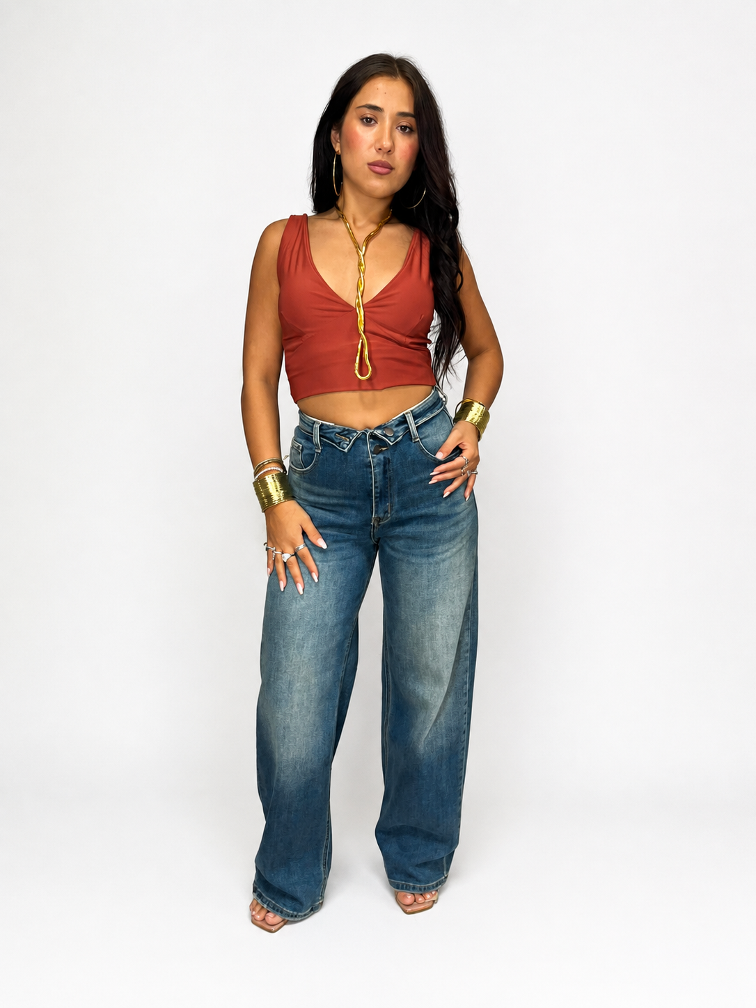 Jeans con Risvoltino