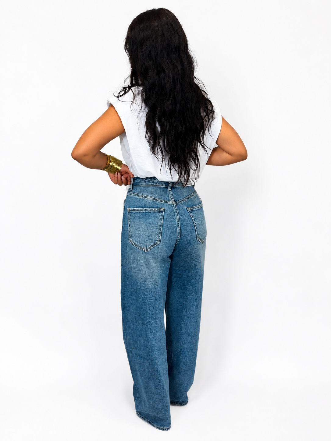 Jeans Risvoltino Semplice