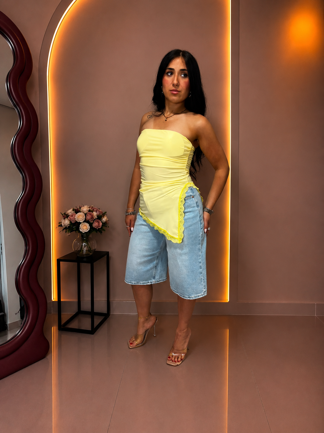 Maglia Kira in Pizzo