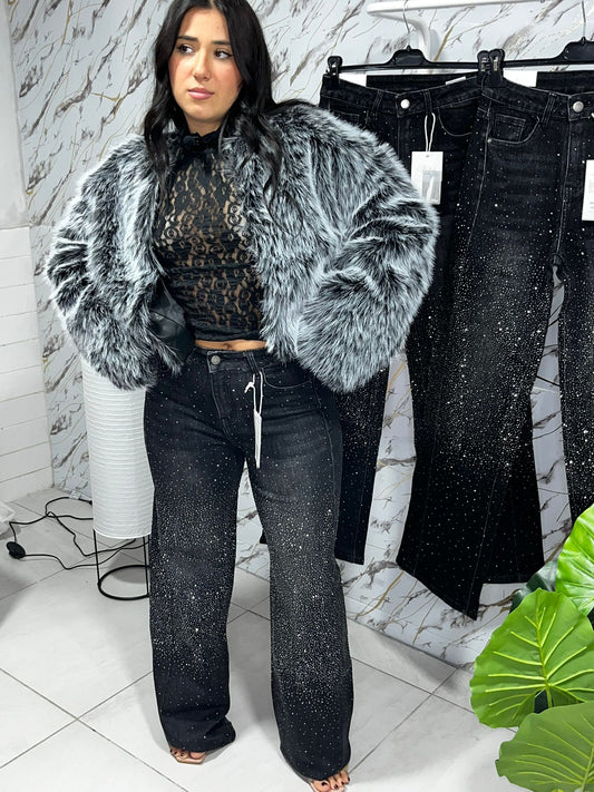 Jeans Brillantinato Emma