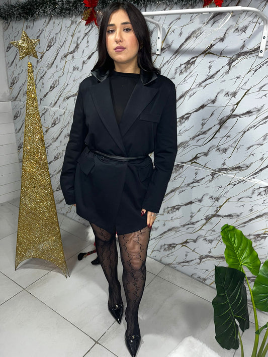 Blazer con cinturino Alessia