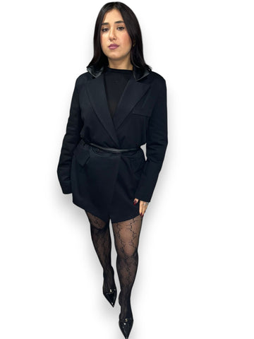 Blazer con cinturino Alessia