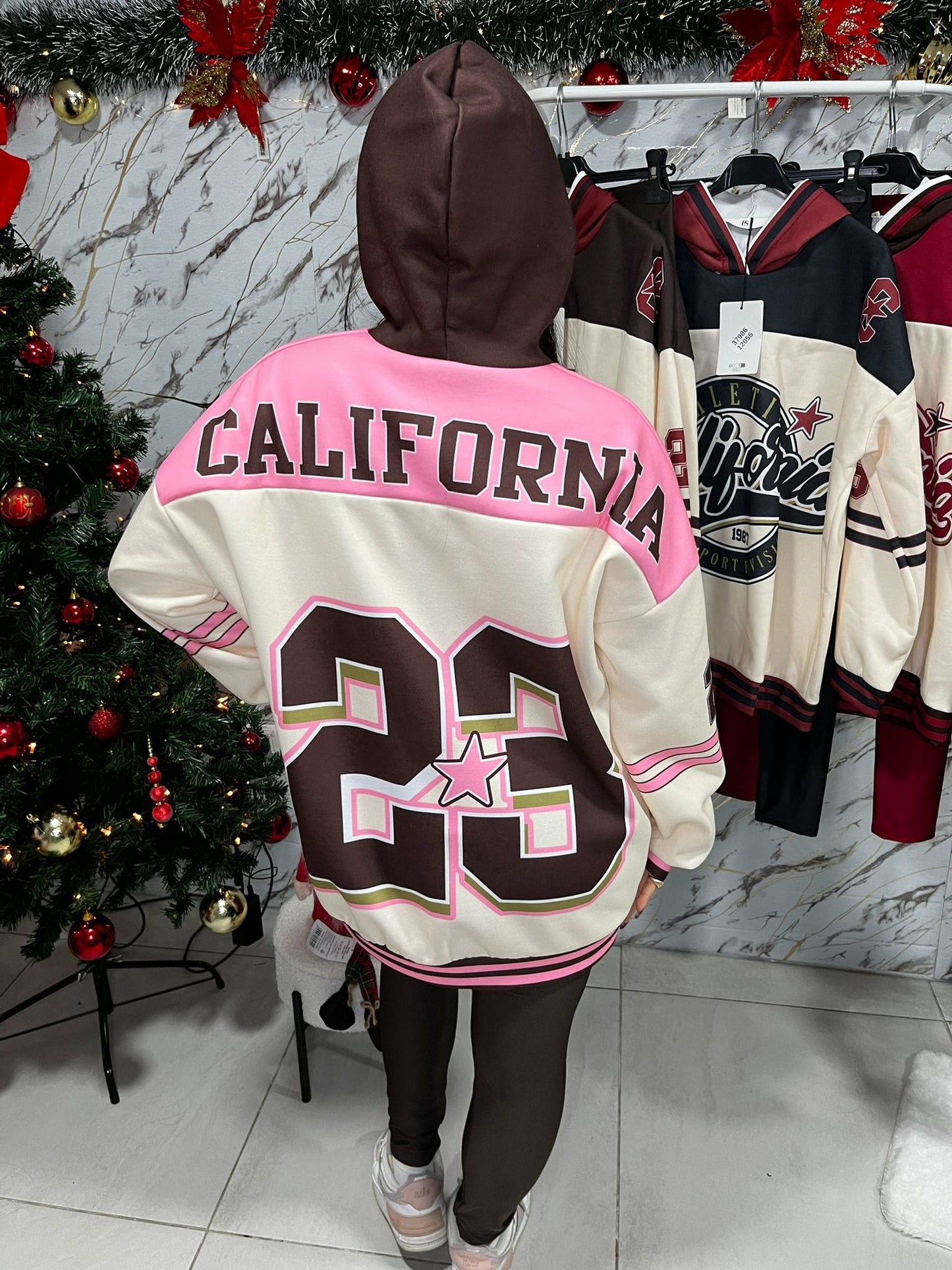 Coordinato California felpato