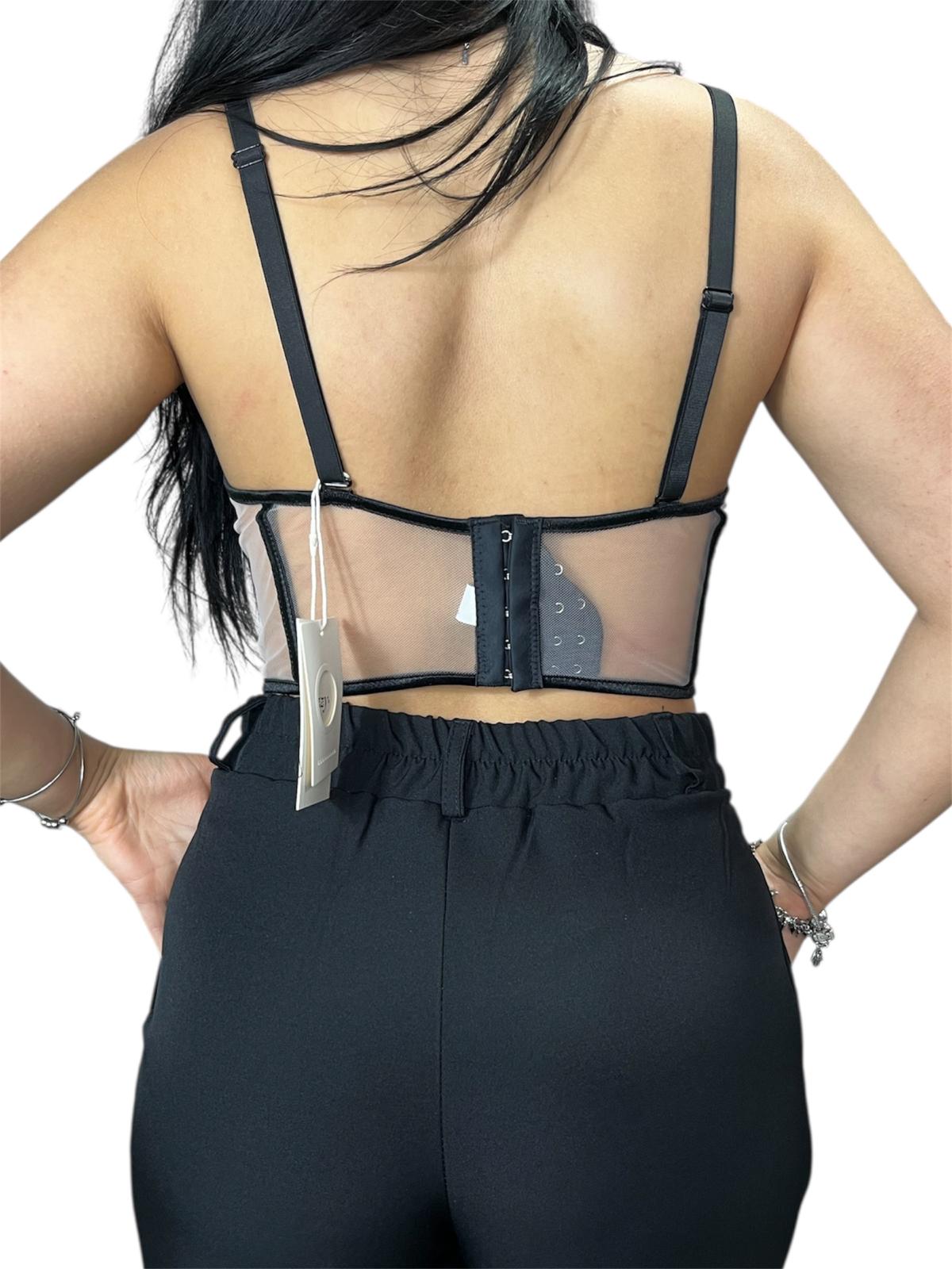 Corpetto Sandra con spalline regolabili