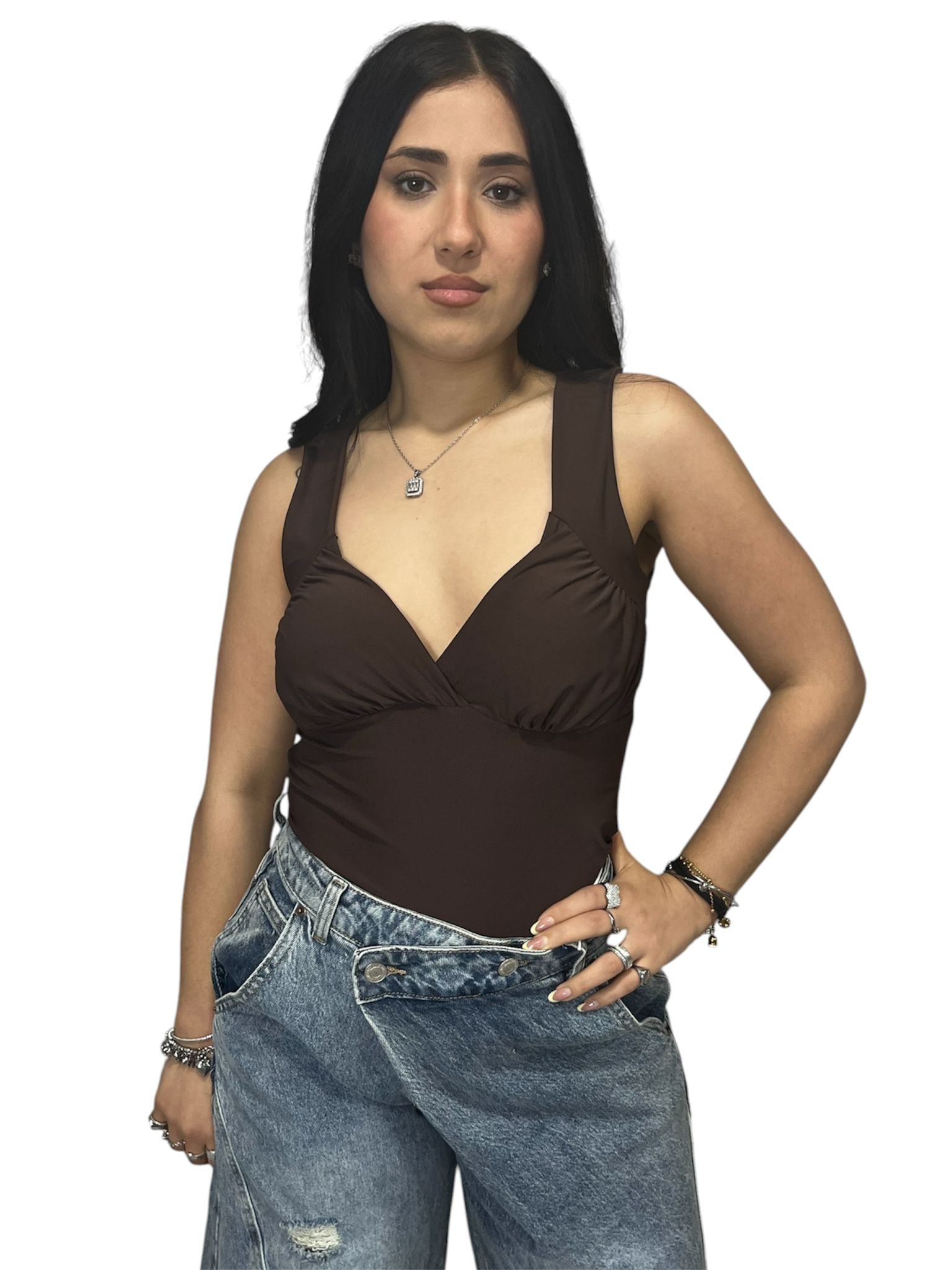 Maglia Amira Con Coppette Preformate e Imbottite