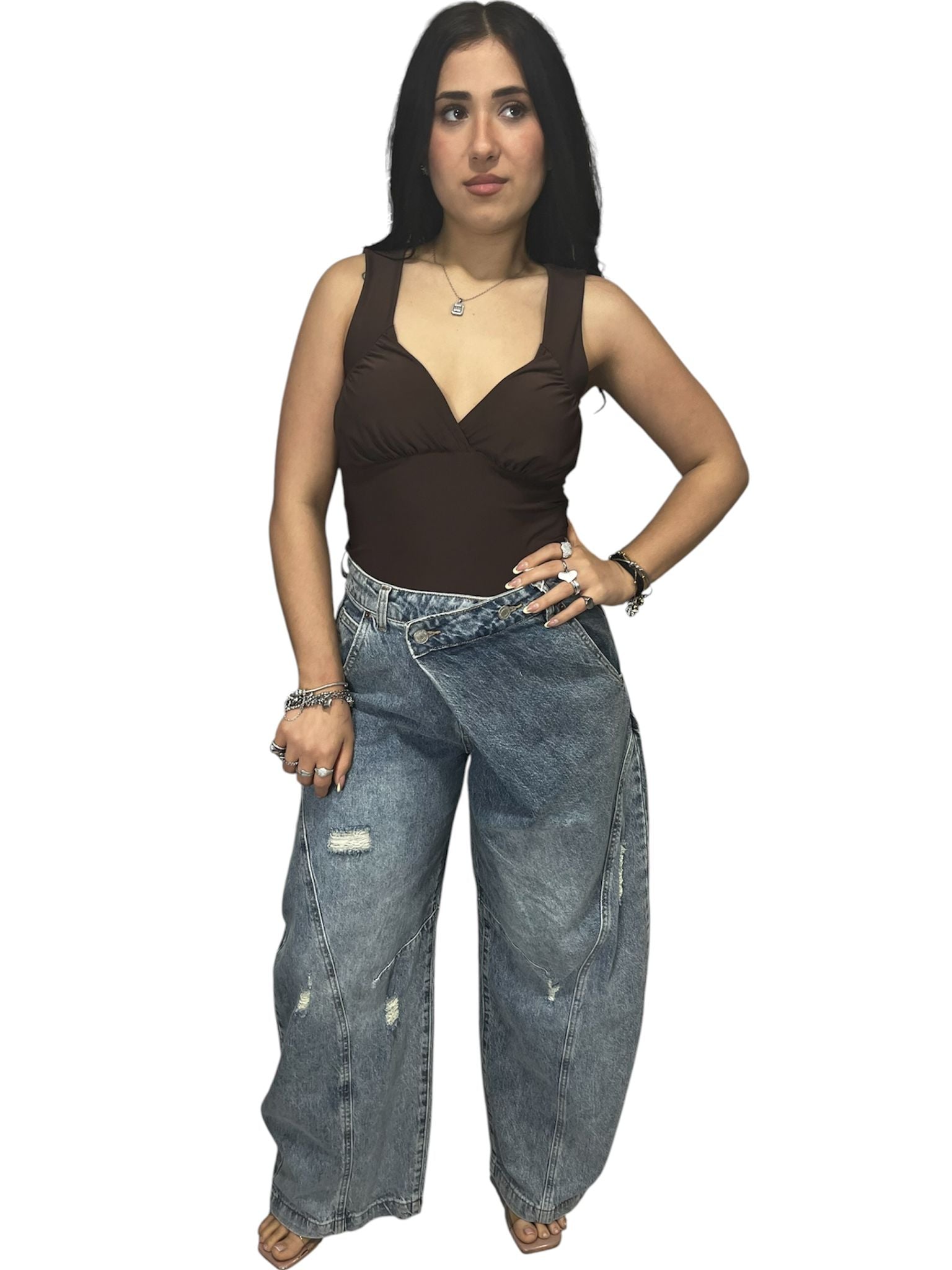 Maglia Amira Con Coppette Preformate e Imbottite