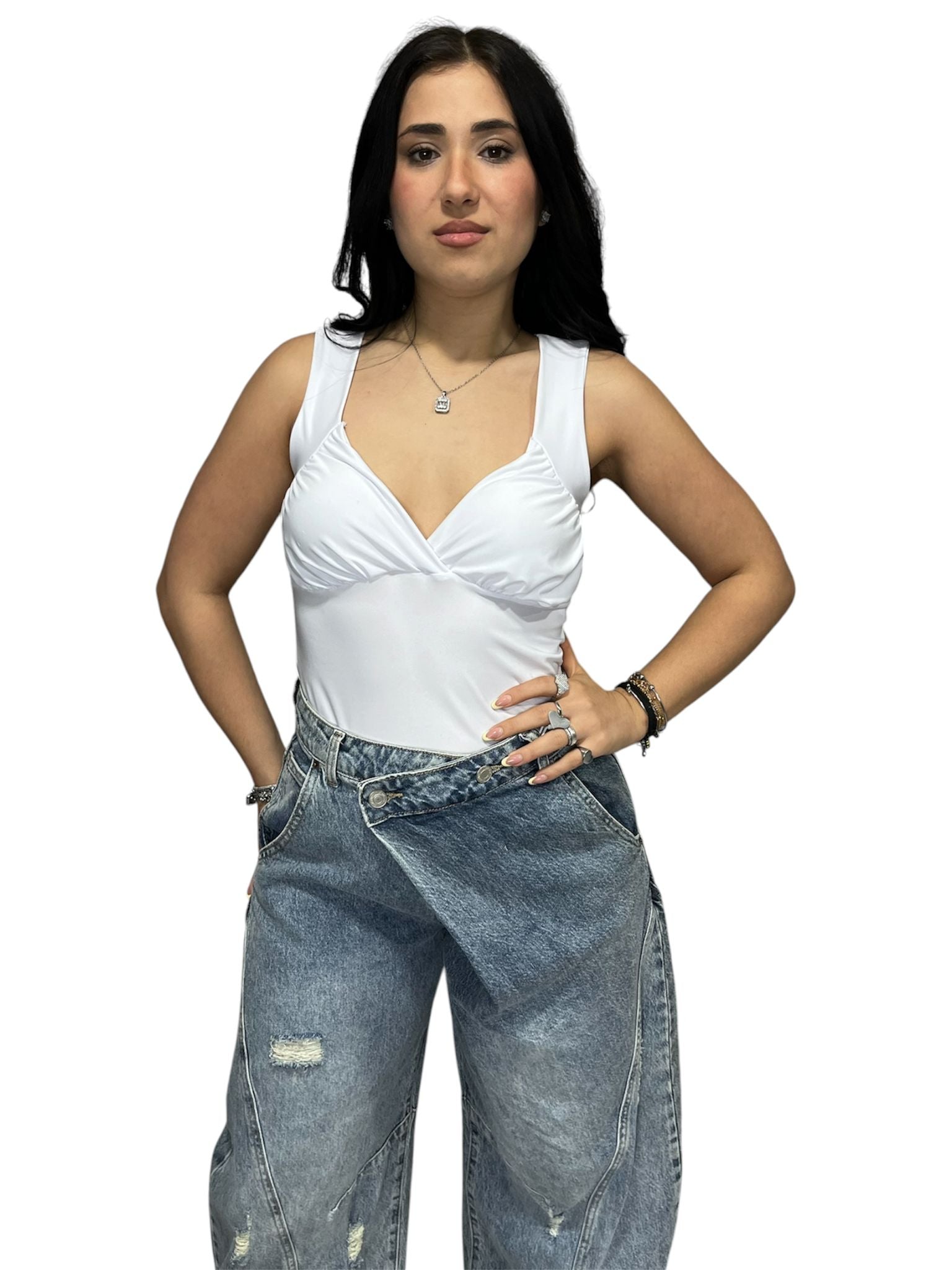 Maglia Amira Con Coppette Preformate e Imbottite