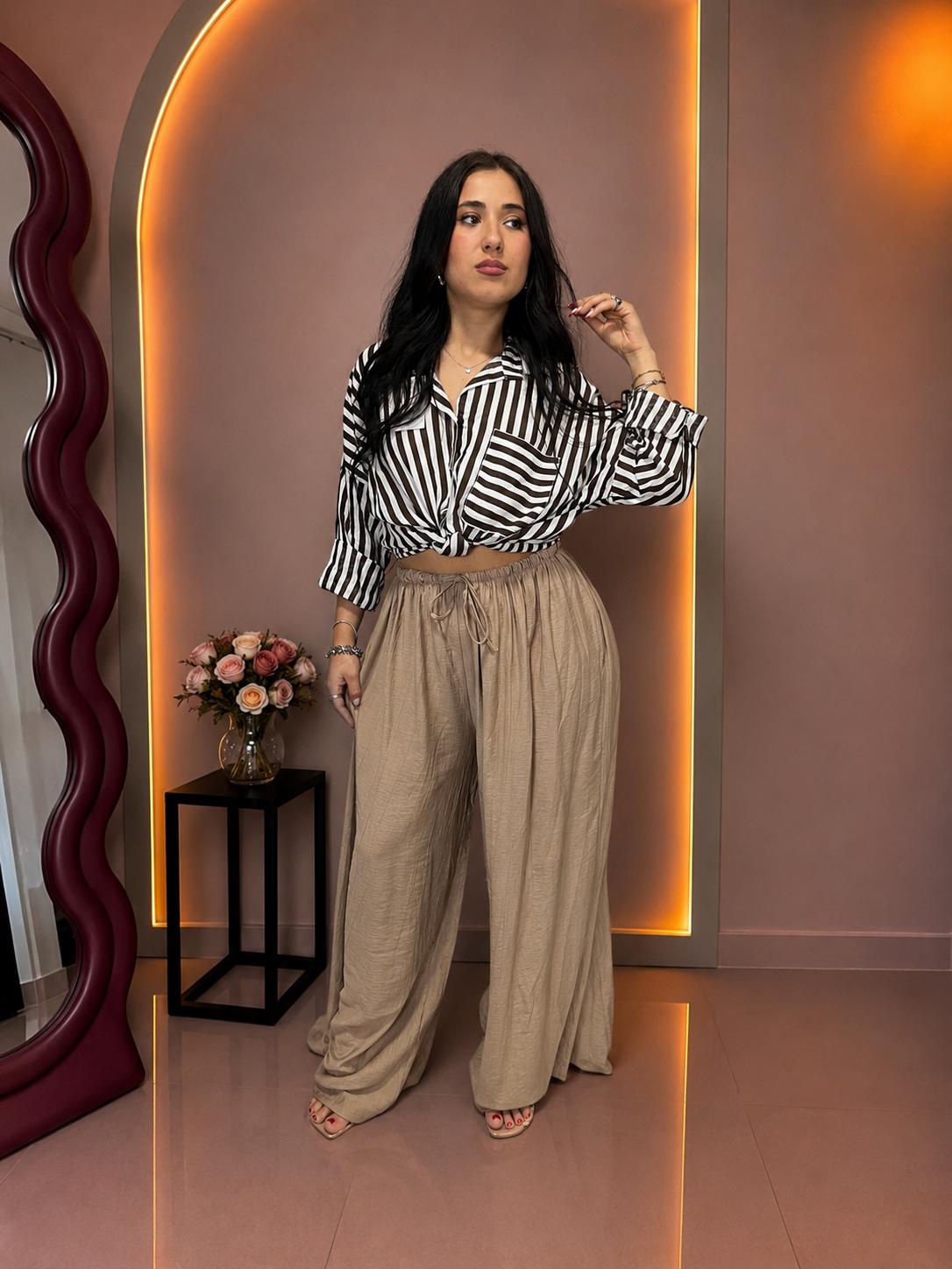 Pant "MISTO LINO" Miriam