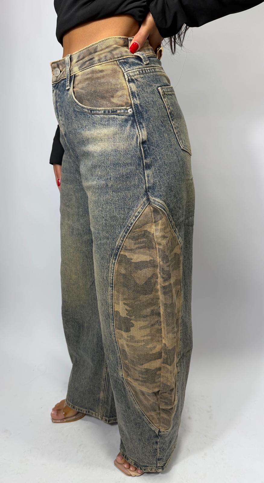 Jeans Military Ballon Sabbiato