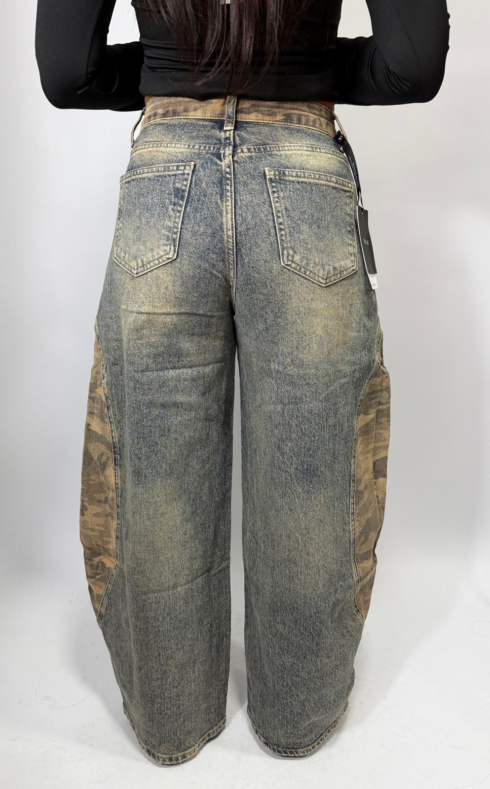 Jeans Military Ballon Sabbiato