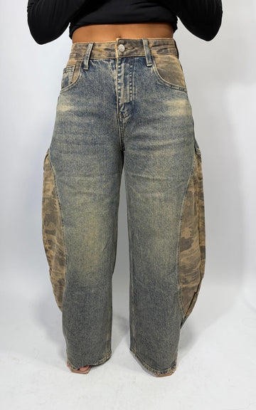 Jeans Military Ballon Sabbiato