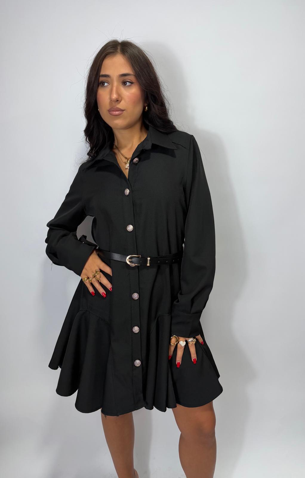 Abito Camicia con Cinturino