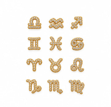 Collana Regolabile Segno Zodiacale Brillantinata