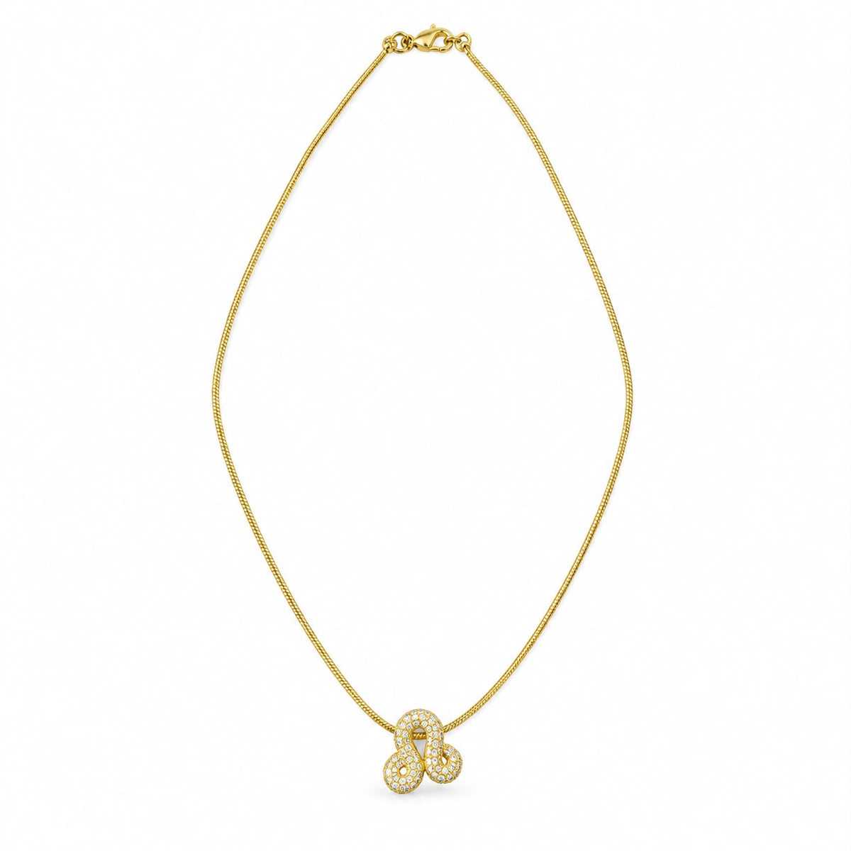 Collana Regolabile Segno Zodiacale Brillantinata