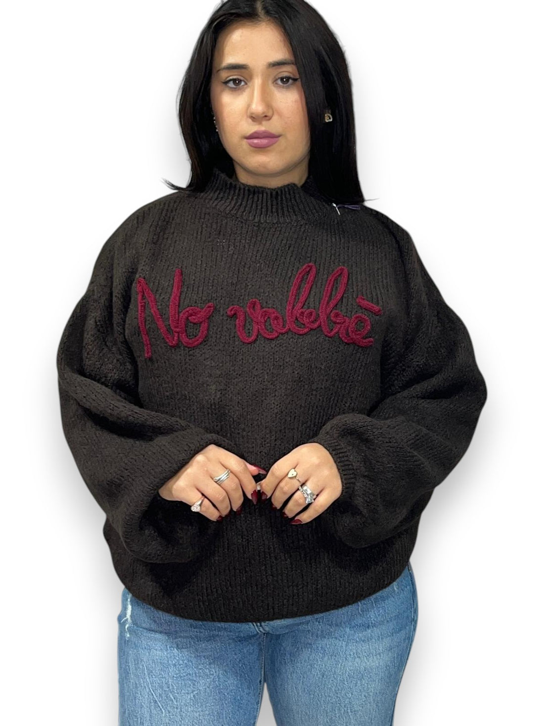 Maglione Viral  No Vabbè