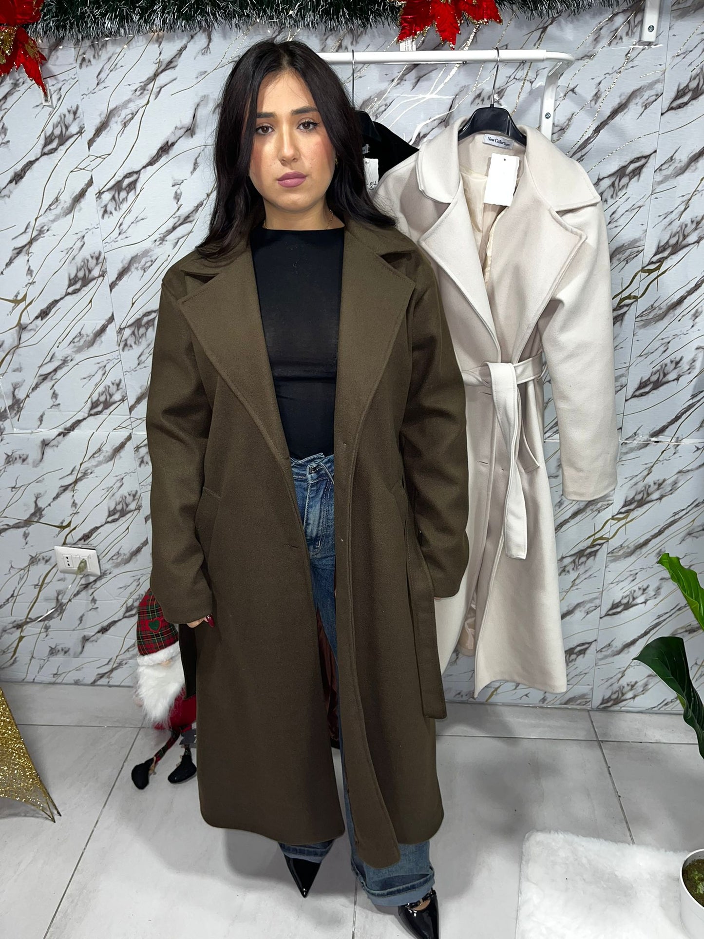 Cappotto Eleonora con cinturino