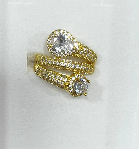 Anello intreccio regolabile