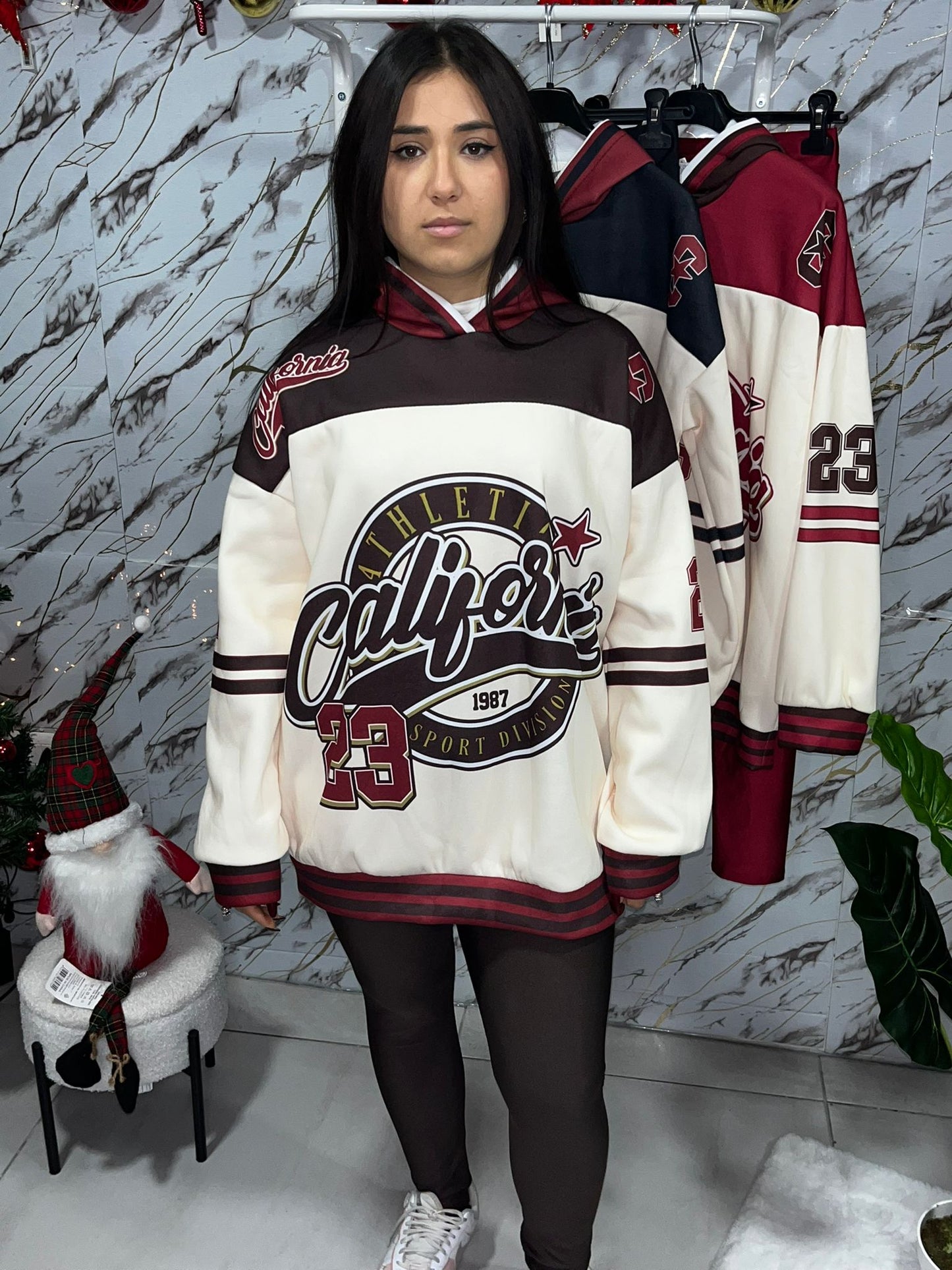 Coordinato California felpato