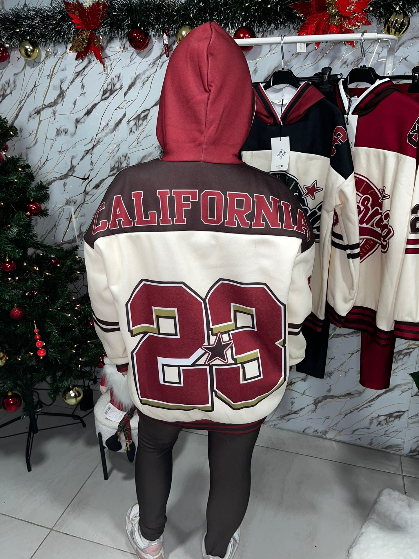 Coordinato California felpato