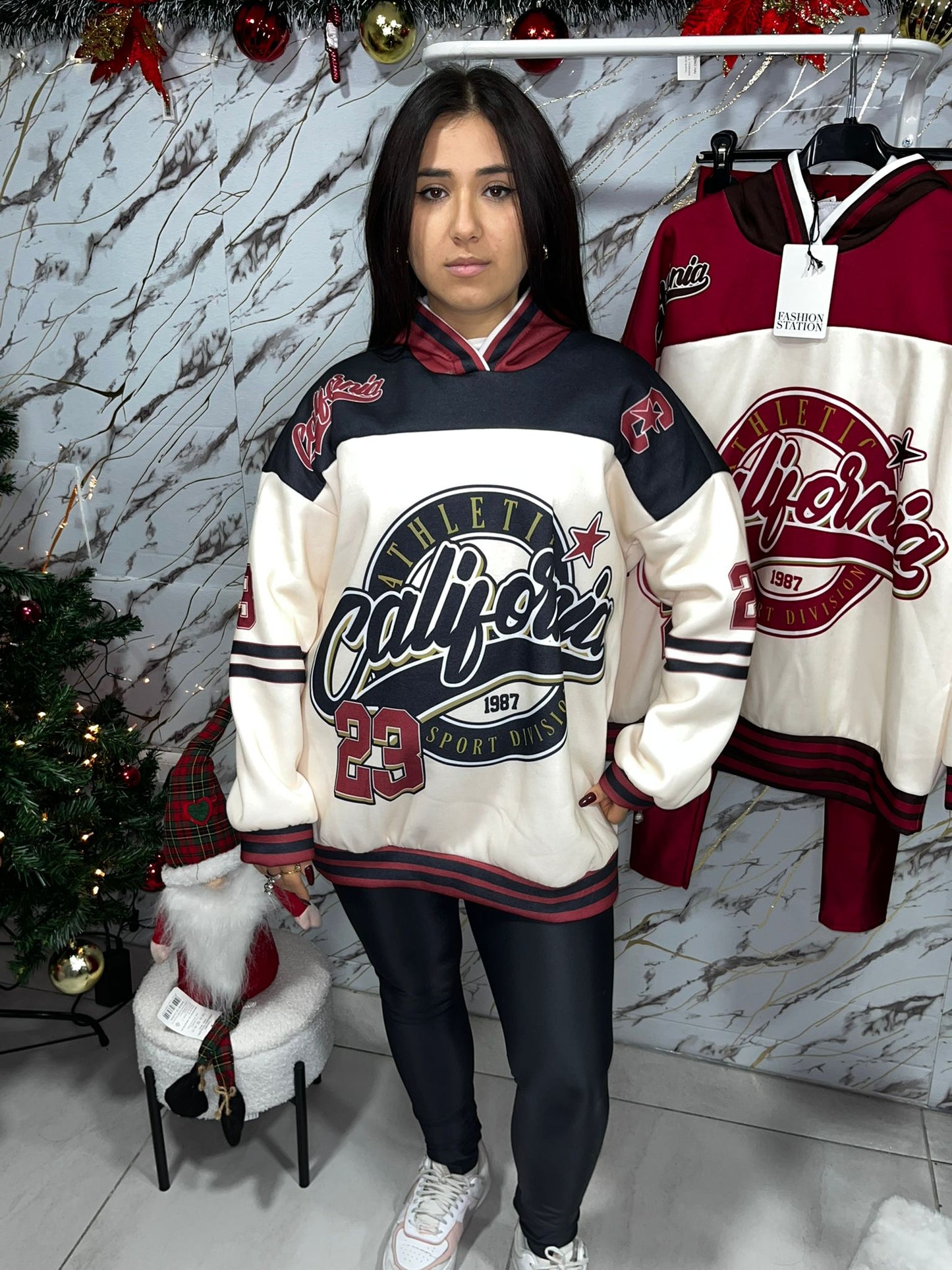 Coordinato California felpato