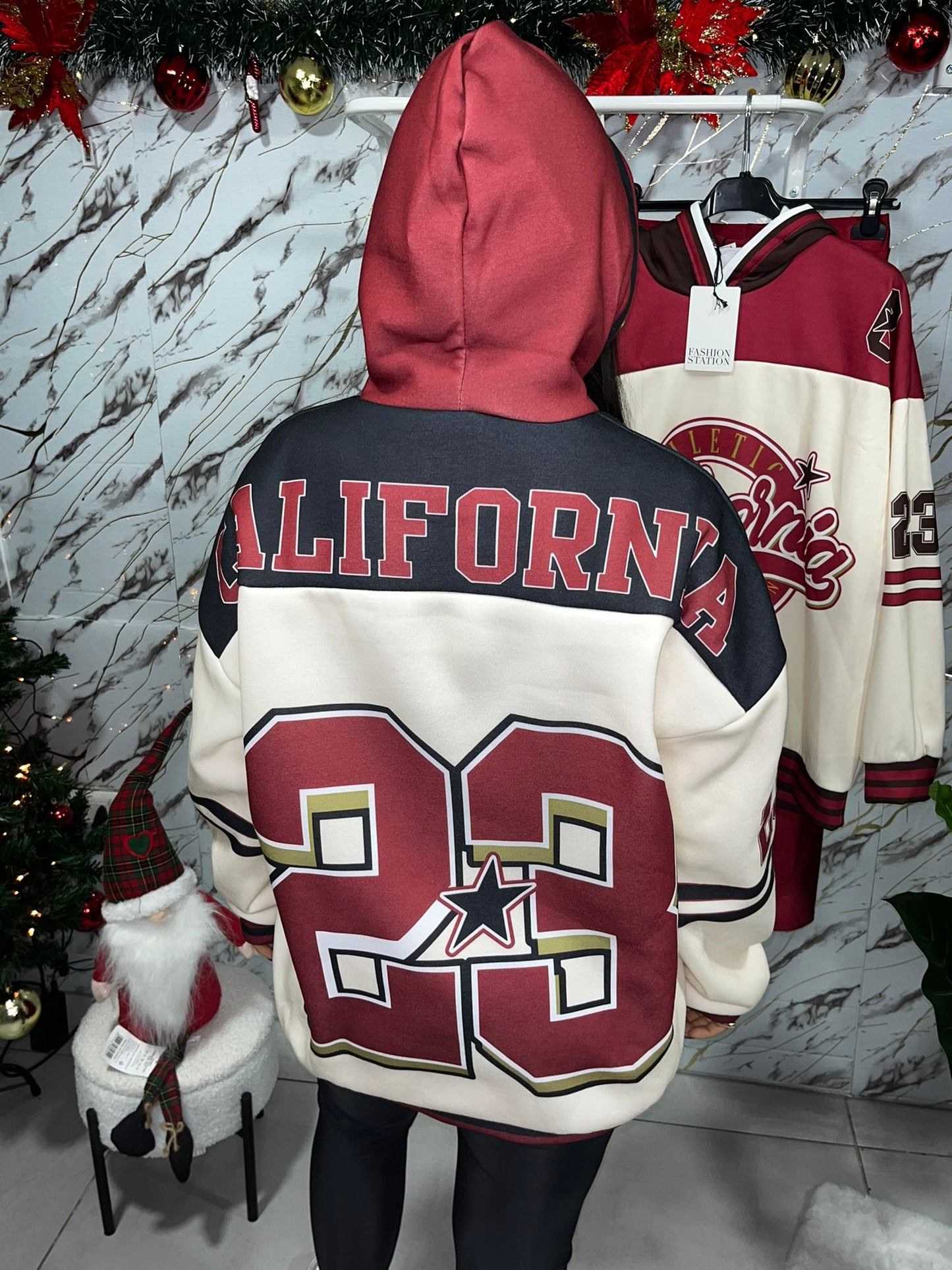 Coordinato California felpato