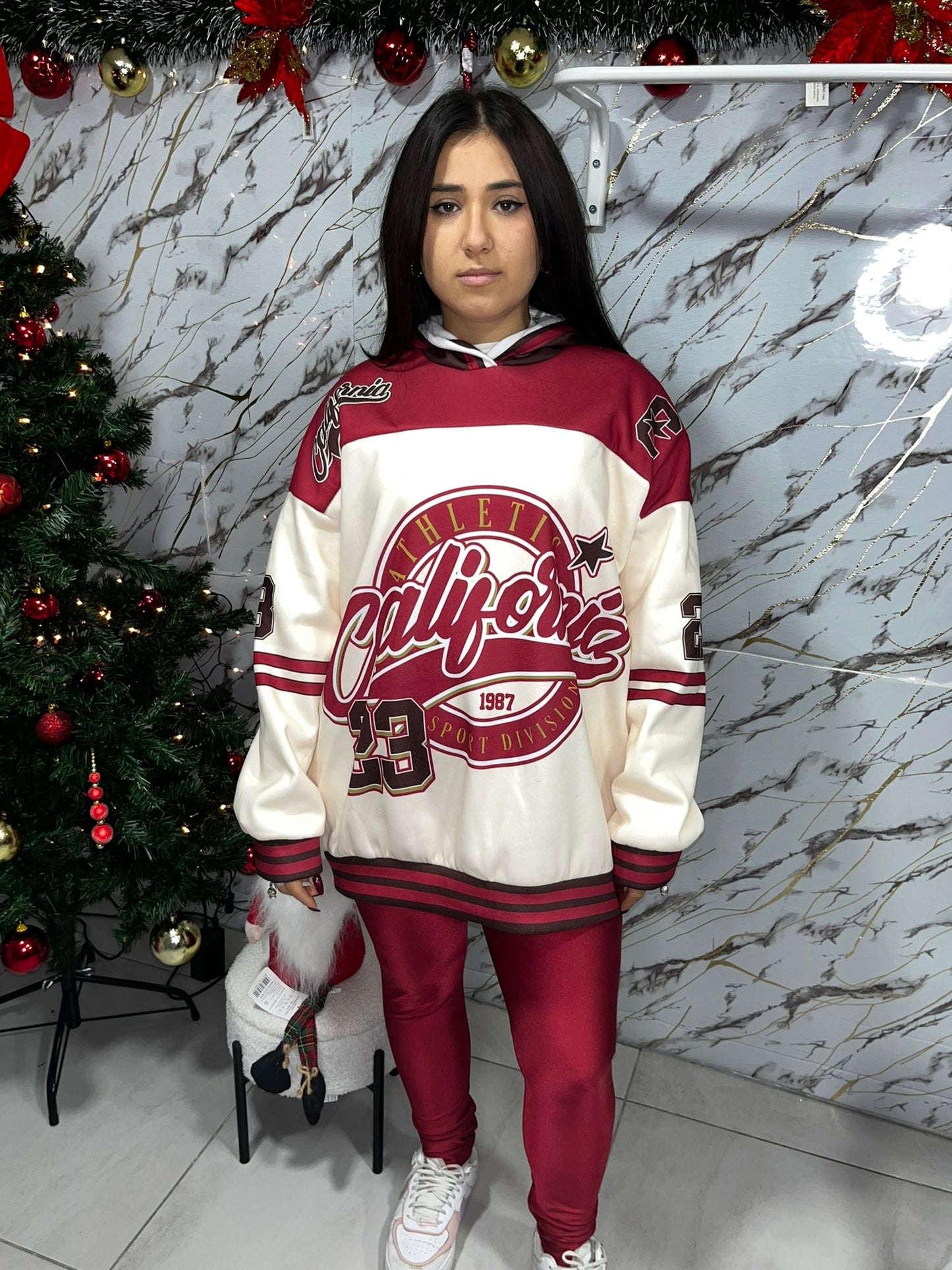 Coordinato California felpato