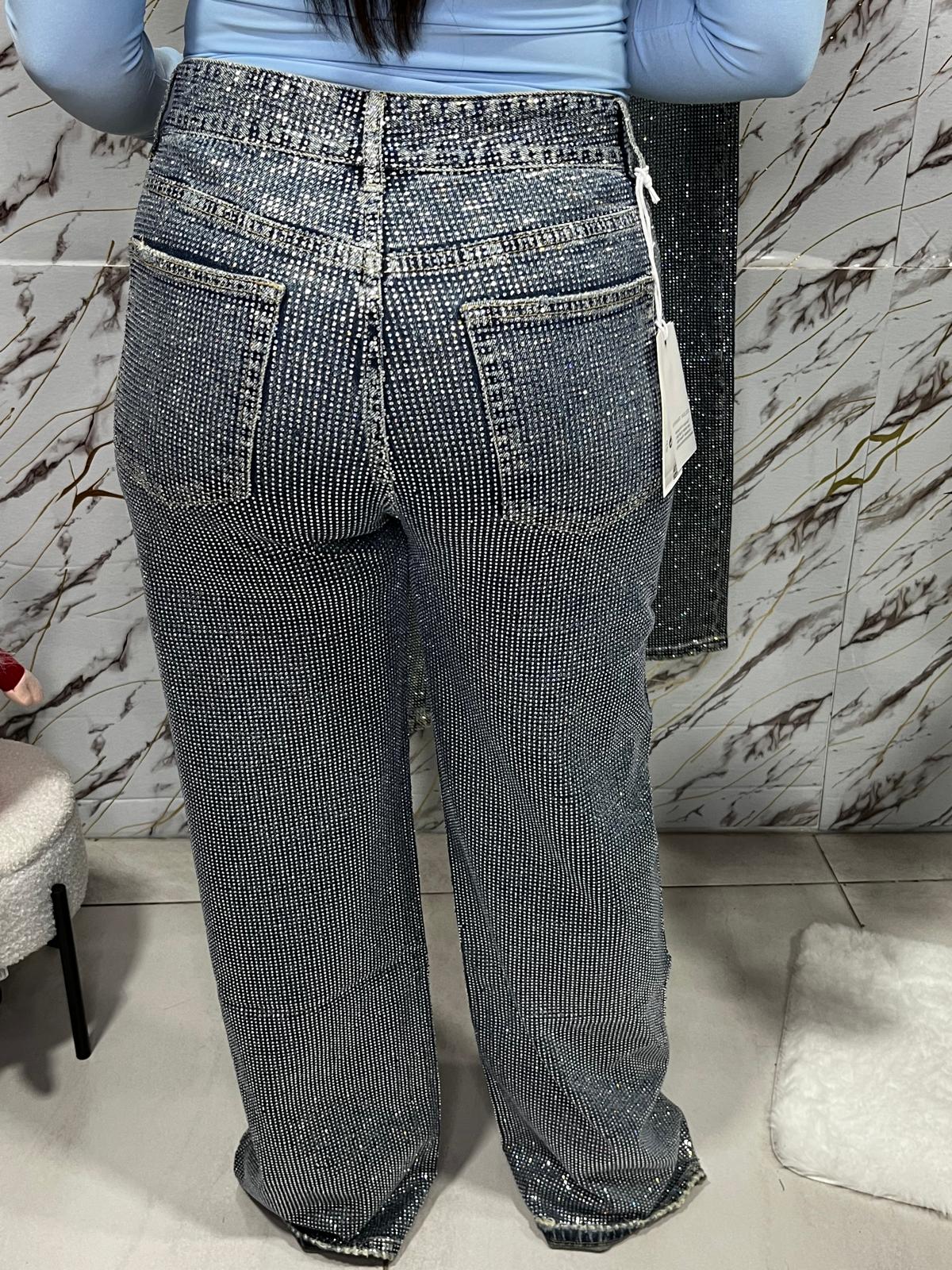 Jeans Lucy brillantinato