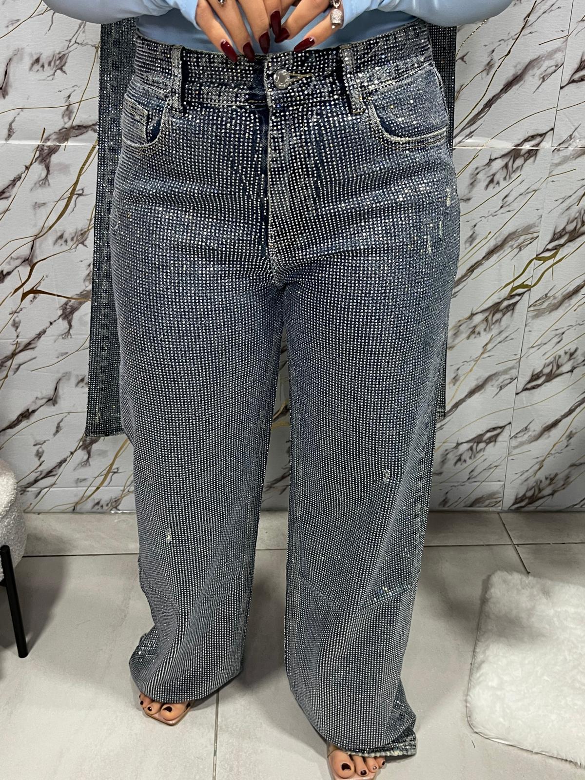 Jeans Lucy brillantinato