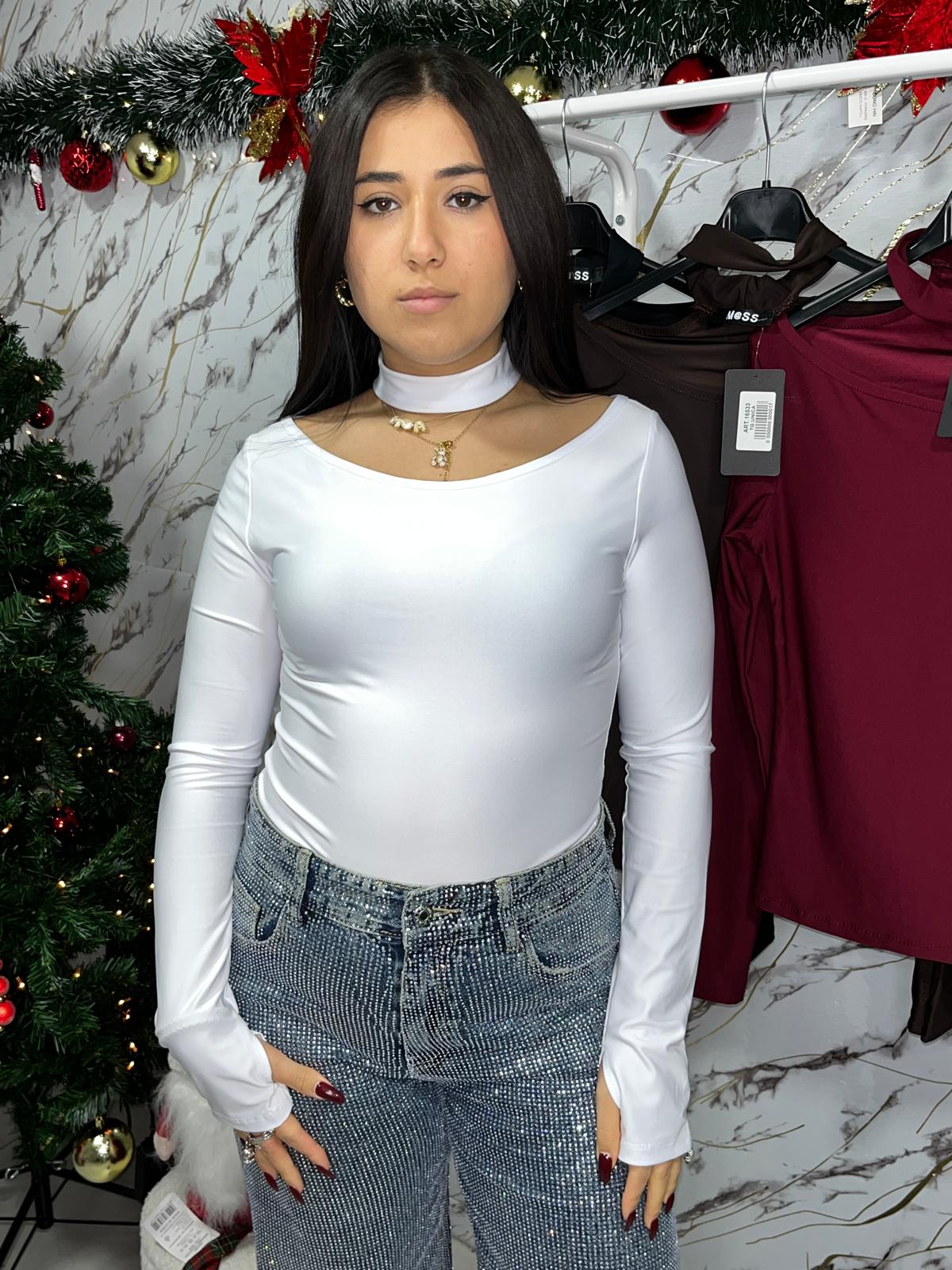 Maglia Sissy con collarino