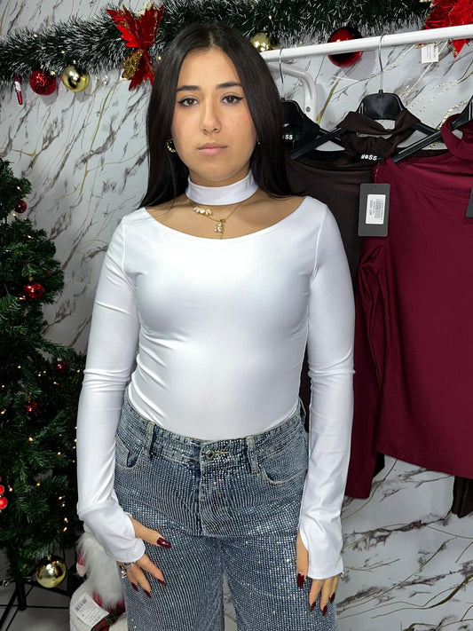 Maglia Sissy con collarino