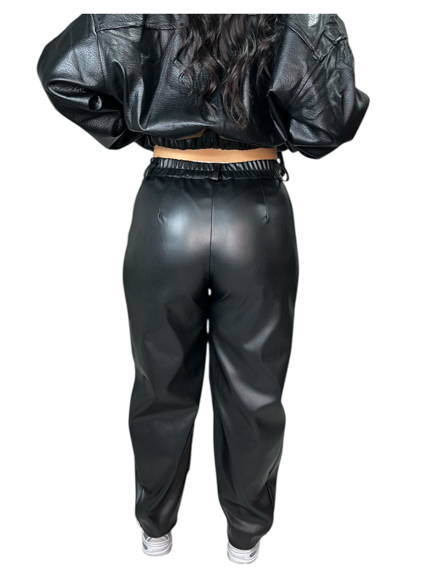 Pantalone in morbido ecopelle