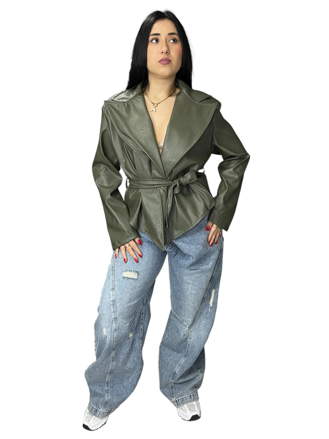 Trench Carlotta Sfoderato con Cinturino