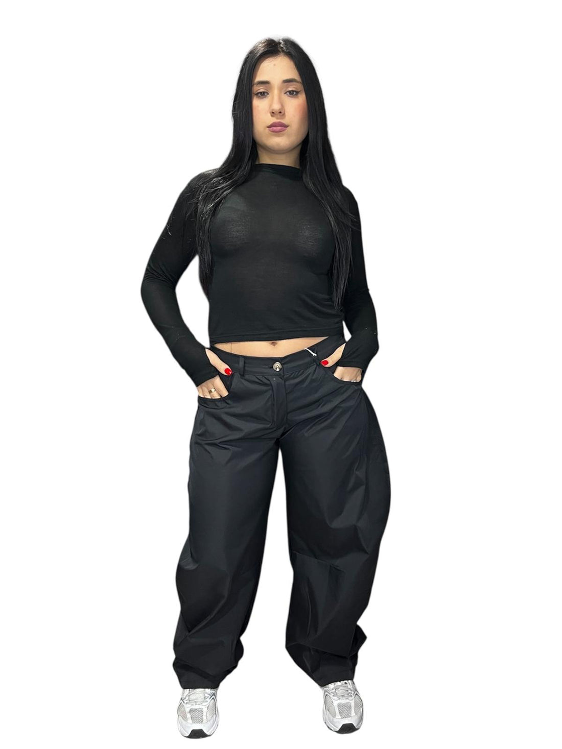 Pant Ballon elastico sul retro