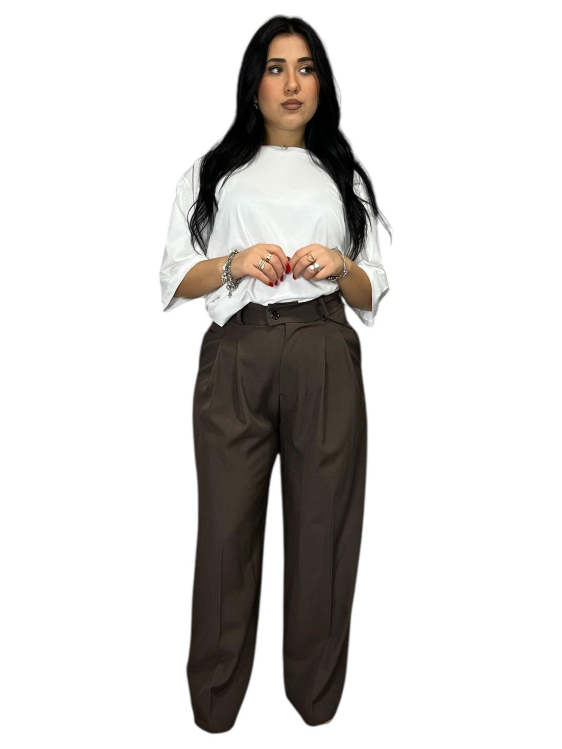 Pantalone Martina classico in taglia unica