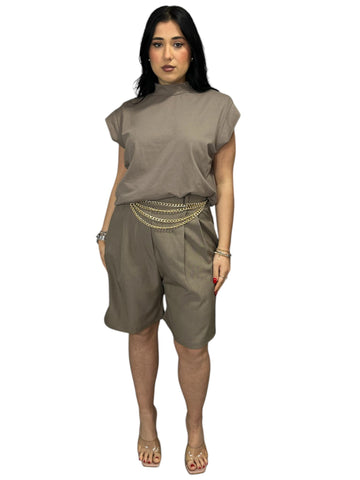 Maglia Soraya Con Spallina Imbottita Smanicata