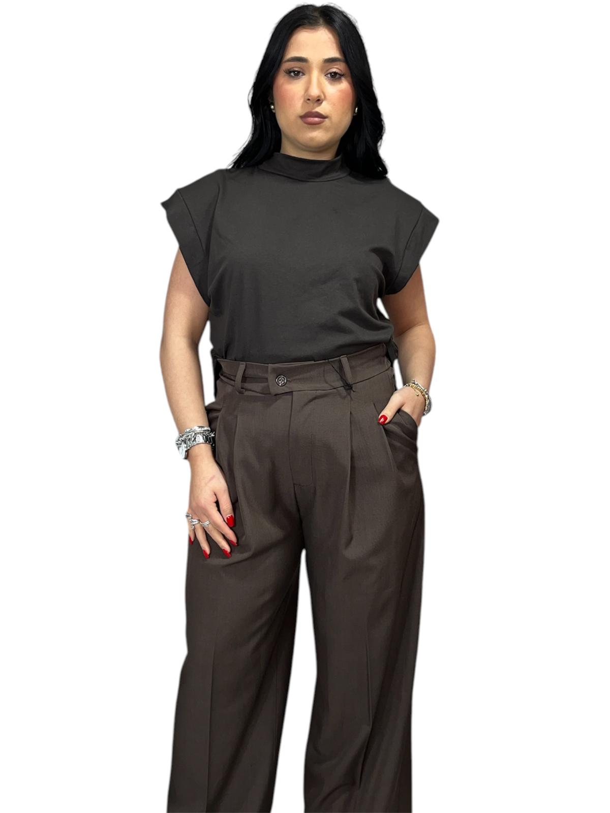 Maglia Soraya Con Spallina Imbottita Smanicata