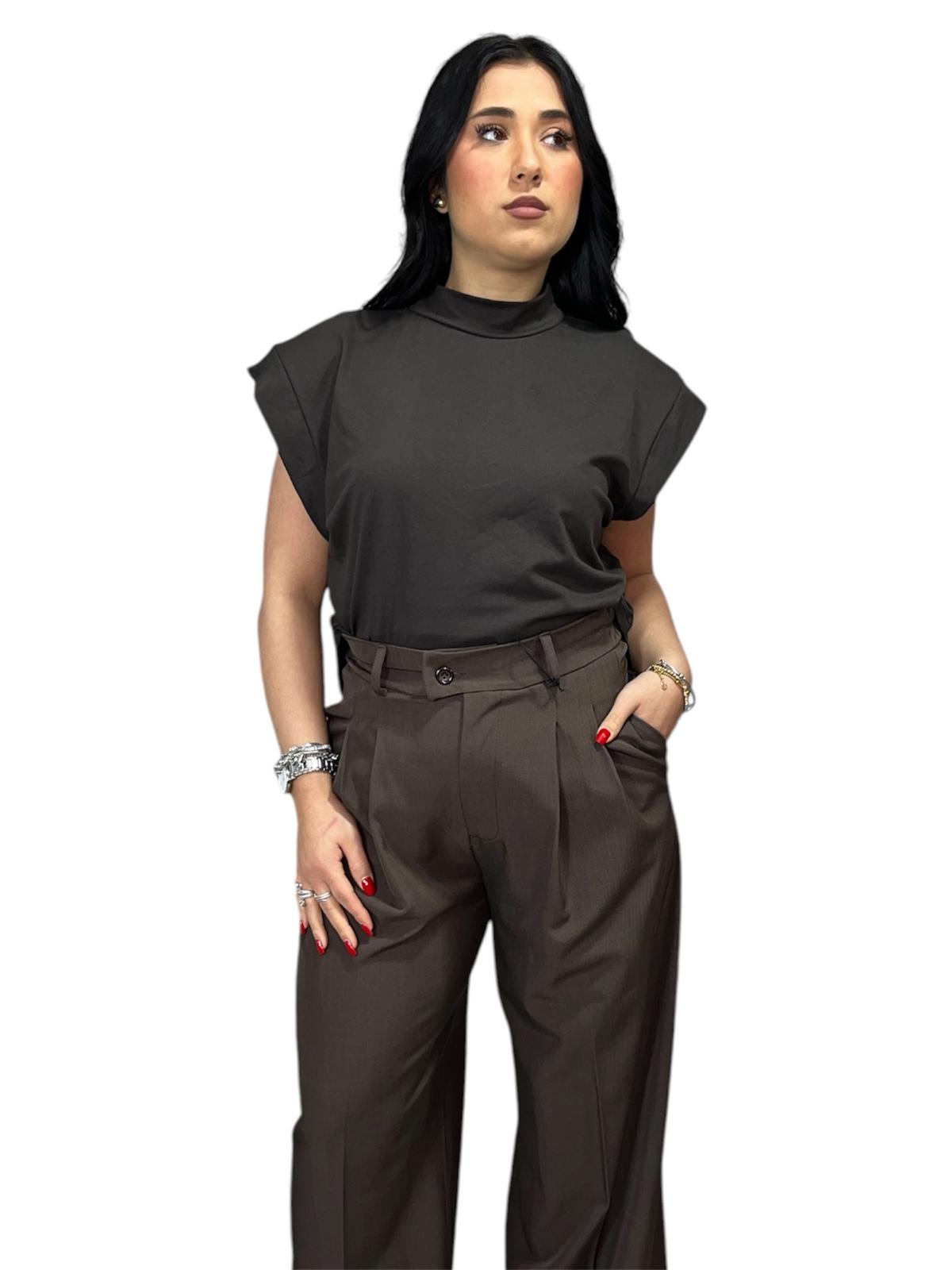 Maglia Soraya Con Spallina Imbottita Smanicata