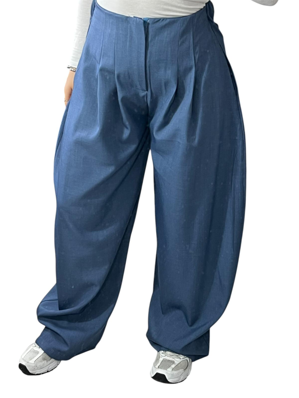 Pantalone classico ballon elasticizzato