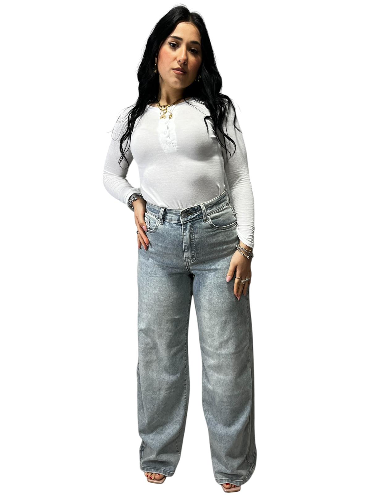 Jeans Letizia Palazzo Fit