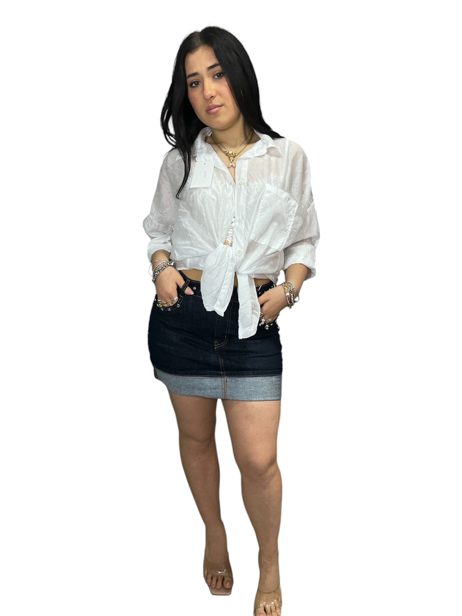 Camicia Penelope tessuto traspirante taglia unica