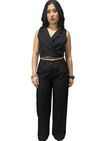 Coordinato Pantalone e Gilet a Giromaniche