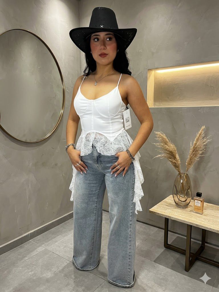 Maglia Coachella in Pizzo