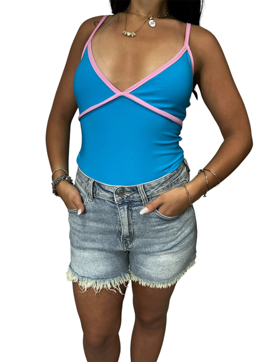 Body CANDY a Triangolo Bicolor