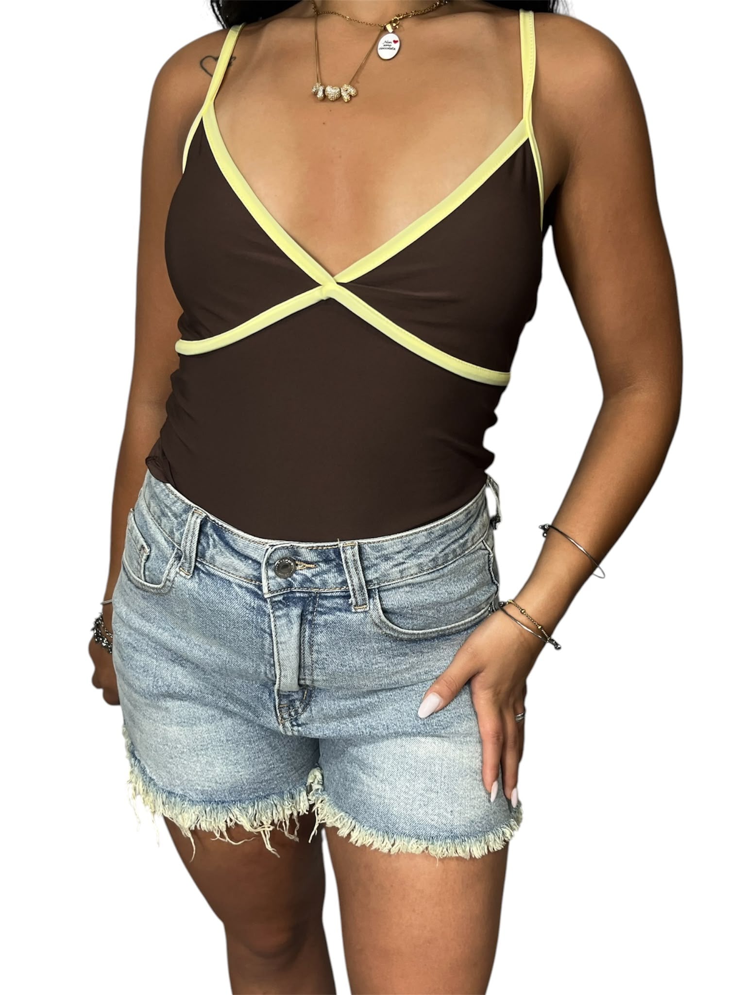 Body CANDY a Triangolo Bicolor