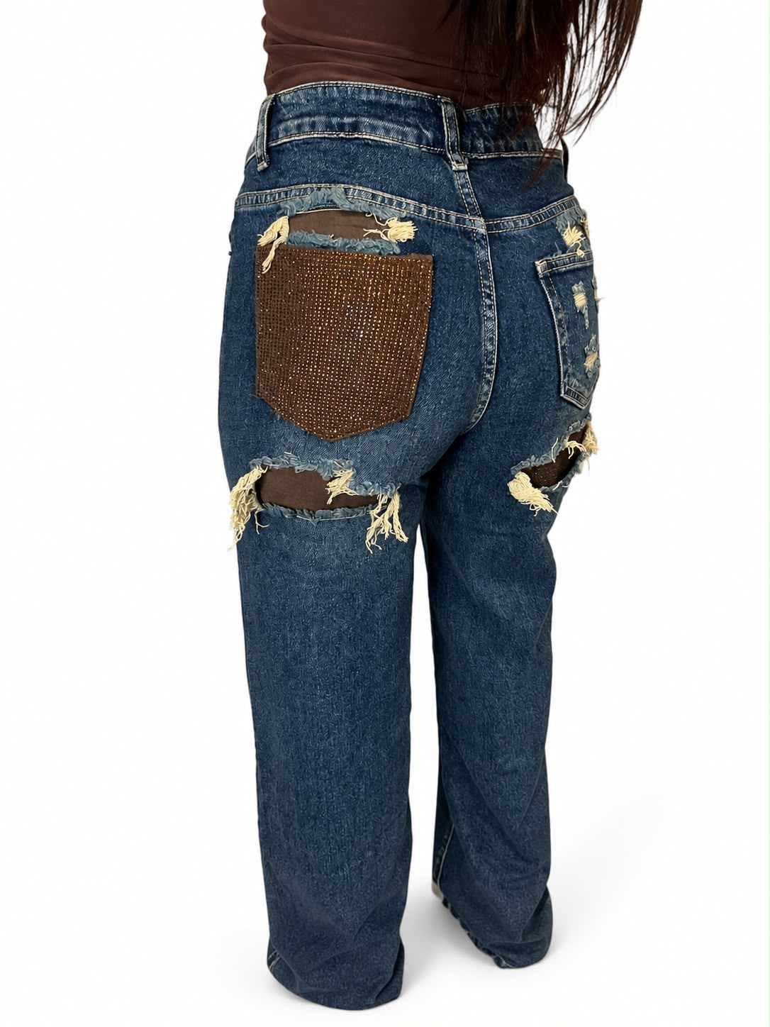 Jeans Tasca Glitter