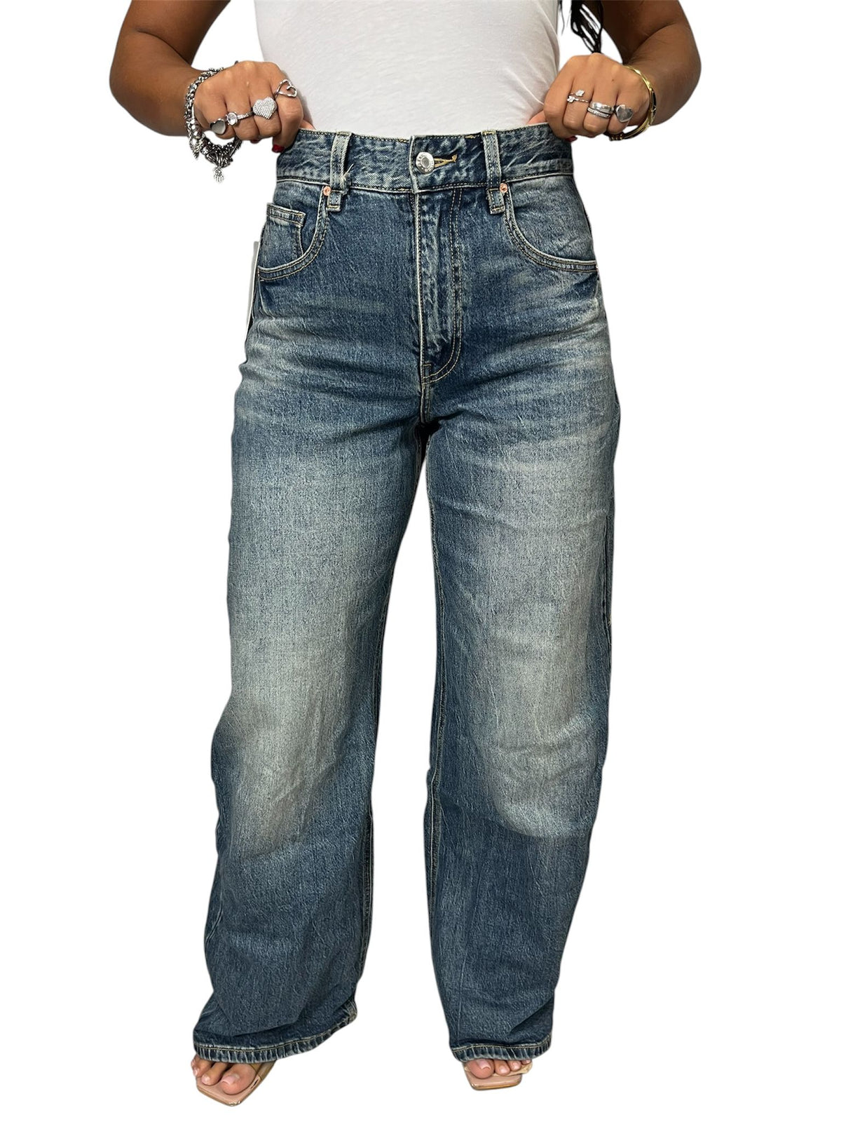 Jeans Wide Leg Transfer