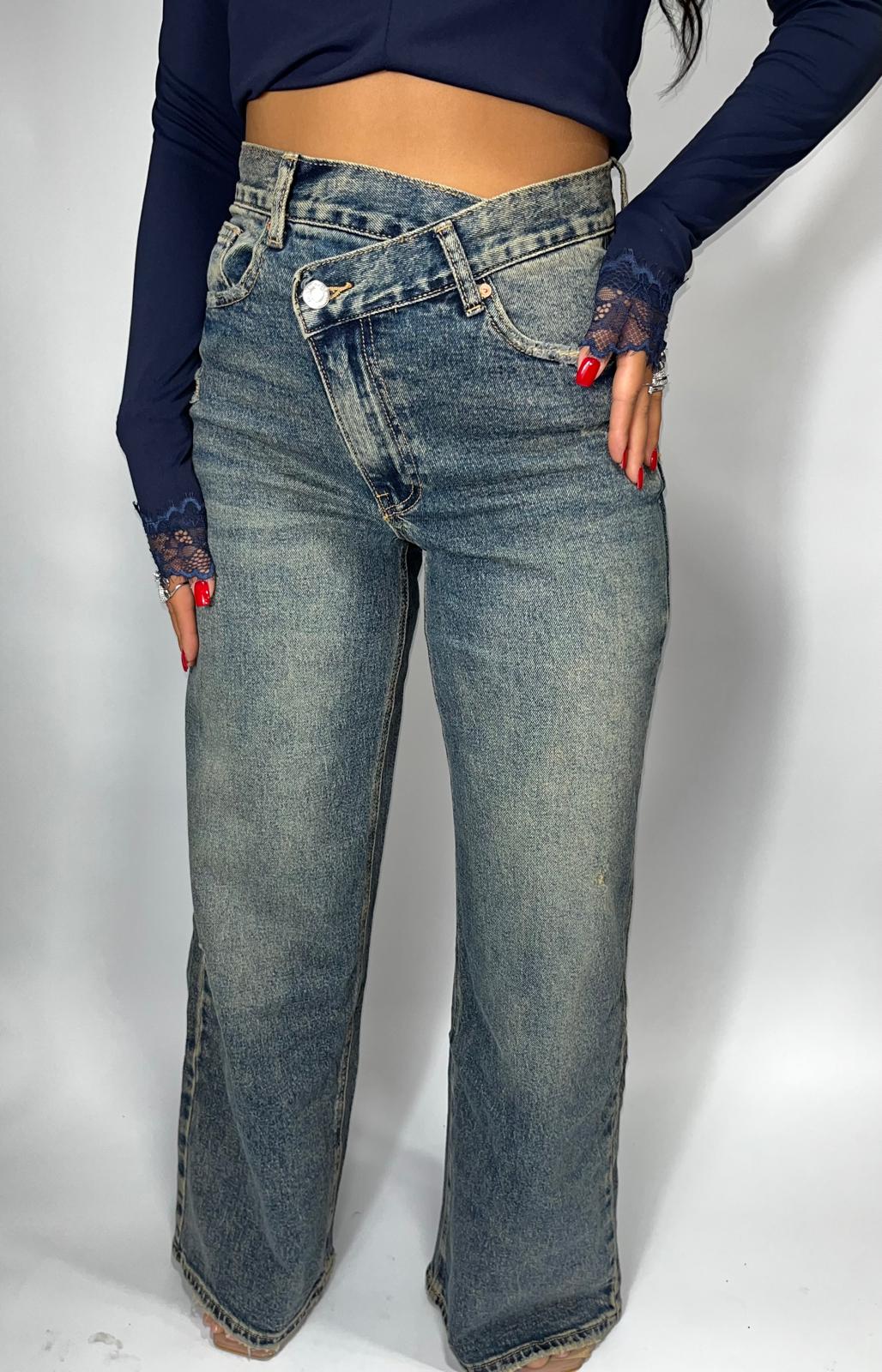 Jeans Incrocio Wide Leg