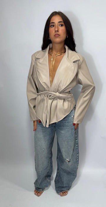 Trench Carlotta Sfoderato con Cinturino