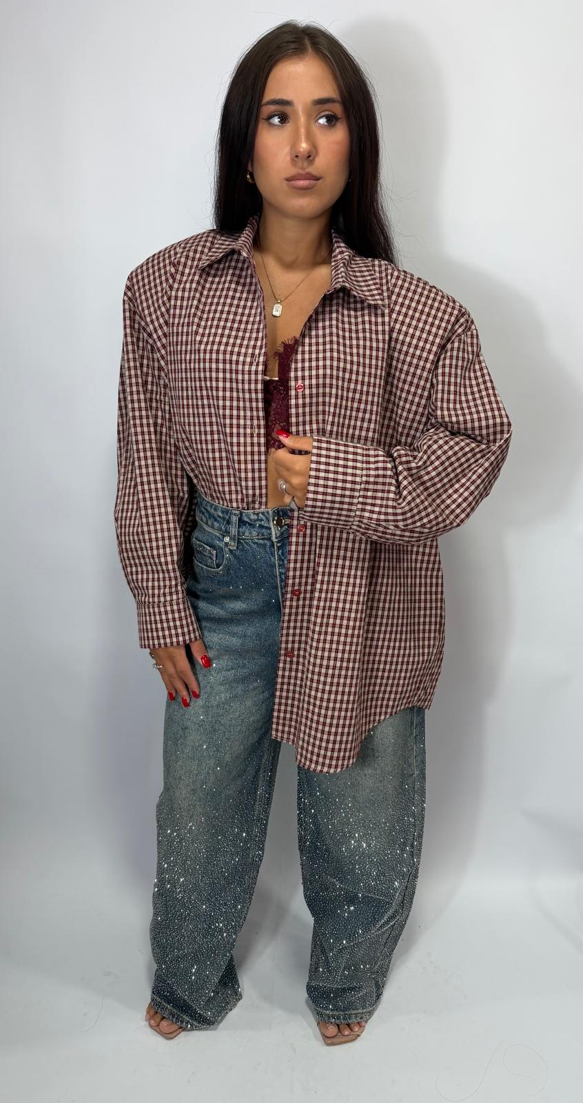 Camicia JUST WEST a Quadretti