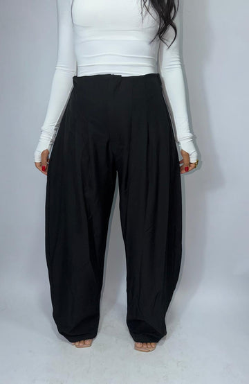 Pantalone classico ballon elasticizzato